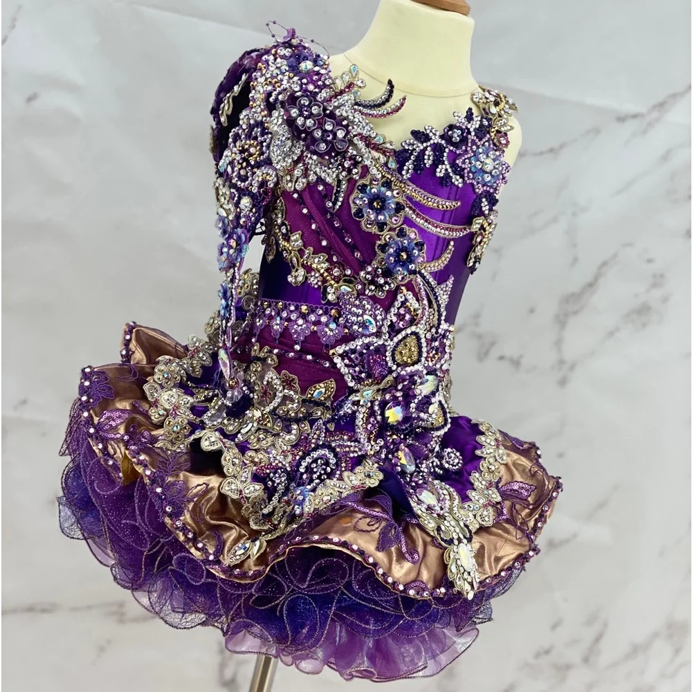 Dresses | Glitz Pageant Cupcake Dress Shuggy Original Custom Ultra Mega  Glitz Heavily | Poshmark